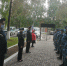 В КП-3 личный состав учреждения был собран на плаце административного здания штаба в День Государственного флага России - ГУФСИН по Кемеровской области